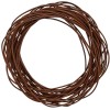 Bőr zsinór világos barna ø1 mm x 50 m bőr