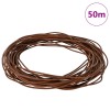 Bőr zsinór világos barna ø1 mm x 50 m bőr