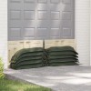 Homokzsákok 50 pcs sötétzöld 100 x 25 cm hdpe