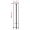 Homokzsákok 100 pcs zöld 120 x 27 cm hdpe