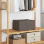 Tároló doboz 24 pcs szürke 43 x 34 x 23 cm nem szőtt textil