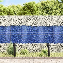 Kerti kövek kék 12 cm üveg