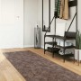 Szőnyeg futó marsa szürke 80 x 350 cm poliészter és pvc