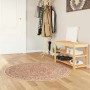 Szőnyeg futó marsa sárga 120 x 120 cm poliészter és pvc