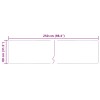 Szőnyeg futó marsa sokszínű 80 x 250 cm poliészter és pvc