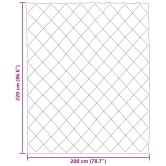 Nyári takarmány fekete és taupe 220 x 200 cm mikroszál Nyári takarmány fekete és taupe 220 x 200 cm mikroszál