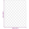 Téli takaró antracit és taupe 200 x 220 cm mikroszál