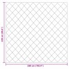 Téli takaró antracit és taupe 220 x 260 cm mikroszál