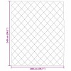 Téli takaró fekete és taupe 200 x 240 cm mikroszál