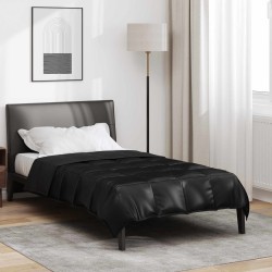 Nyári takarmány fekete 220 x 135 cm satin és mikroszálas