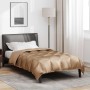 Téli takaró arany 135 x 200 cm satin és mikroszálas