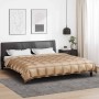 Téli takaró arany 220 x 240 cm satin és mikroszálas