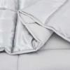 Téli takaró ezüst 140 x 220 cm satin és mikroszálas