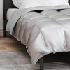 Téli takaró ezüst 140 x 220 cm satin és mikroszálas