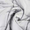 Téli takaró ezüst 220 x 240 cm satin és mikroszálas