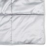 Téli takaró ezüst 220 x 240 cm satin és mikroszálas