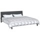 Téli takaró ezüst 240 x 260 cm satin és mikroszálas