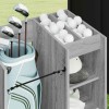 Golf szekrény kerékkel egyszínű szürke sonoma 65 x 45 x 98 cm