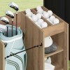 Golf szekrény kerékkel egyszínű artisan tölgy 65 x 45 x 98 cm