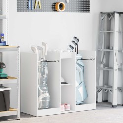 Golf szekrény egyszínű fehér 102 x 45 x 85,5 cm