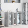 Golf szekrény egyszínű beton szürke 102 x 45 x 85,5 cm