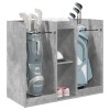 Golf szekrény egyszínű beton szürke 102 x 45 x 85,5 cm