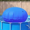 Téli medence párna kék ø 310 x 180 cm pvc