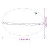 Téli medence párna kék ø 310 x 180 cm pvc