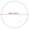 Téli medence párna kék ø 310 x 180 cm pvc