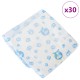Eldobható hím kutya pelenka 30 pcs fehér s
