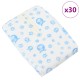 Eldobható hím kutya pelenka 30 pcs fehér xl