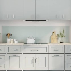 Konyhai splashback 2 pcs fehér 100 x 50 cm edzett üveg