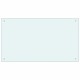 Konyhai splashback 2 pcs fehér 100 x 60 cm edzett üveg