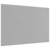 Konyhai hátfal 2 pcs világosszürke 90 x 60 cm edzett üveg