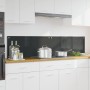 Konyhai hátfal 2 pcs sötétszürke 90 x 40 cm edzett üveg