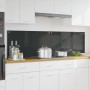 Konyhai hátfal 2 pcs sötétszürke 90 x 50 cm edzett üveg