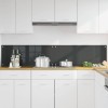 Konyhai hátfal 2 pcs sötétszürke 100 x 40 cm edzett üveg