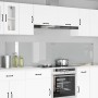 Konyhai hátfal 2 pcs átlátszó 110 x 50 cm edzett üveg