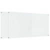 Konyhai hátfal 2 pcs átlátszó 120 x 60 cm edzett üveg