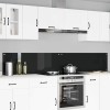 Konyhai hátfal 2 pcs fekete 120 x 40 cm edzett üveg