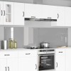 Konyhai hátfal 2 pcs világosszürke 110 x 60 cm edzett üveg