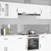 Konyhai hátfal 2 pcs világosszürke 120 x 40 cm edzett üveg