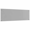 Konyhai hátfal 2 pcs világosszürke 120 x 40 cm edzett üveg