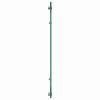 Konyhai hátfal 2 pcs világosszürke 120 x 40 cm edzett üveg