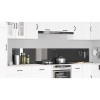 Konyhai hátfal 2 pcs sötétszürke 120 x 40 cm edzett üveg