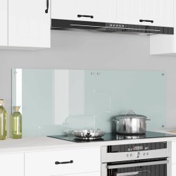 Konyhai splashback fehér 70 x 50 x 0,8 cm edzett üveg