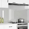 Konyhai hátfal 2 pcs átlátszó 70 x 60 cm edzett üveg