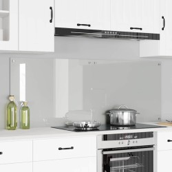 Konyhai splashback átlátszó 80 x 60 x 0.8 cm edzett üveg