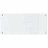 Konyhai hátfal 2 pcs átlátszó 90 x 40 cm edzett üveg