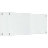 Konyhai hátfal 2 pcs átlátszó 90 x 40 cm edzett üveg